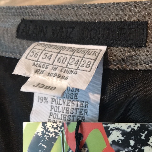 Alain Weiz Couture uniquely designed skirt size 24 - Picture 7 of 7